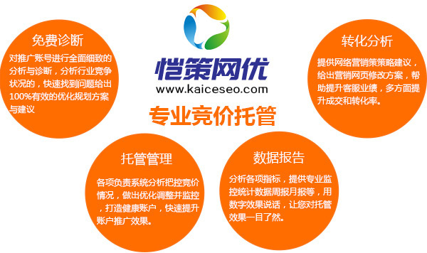 愷策網優(yōu)競價托管管家服務商